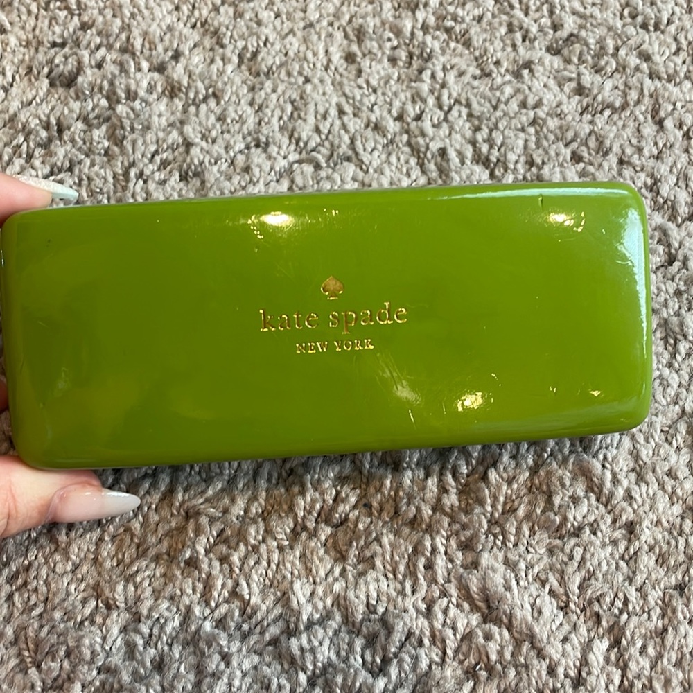 Kate Spade Glasses Case w/cloth